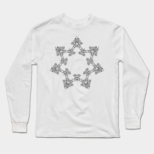 Abstract Star. Long Sleeve T-Shirt